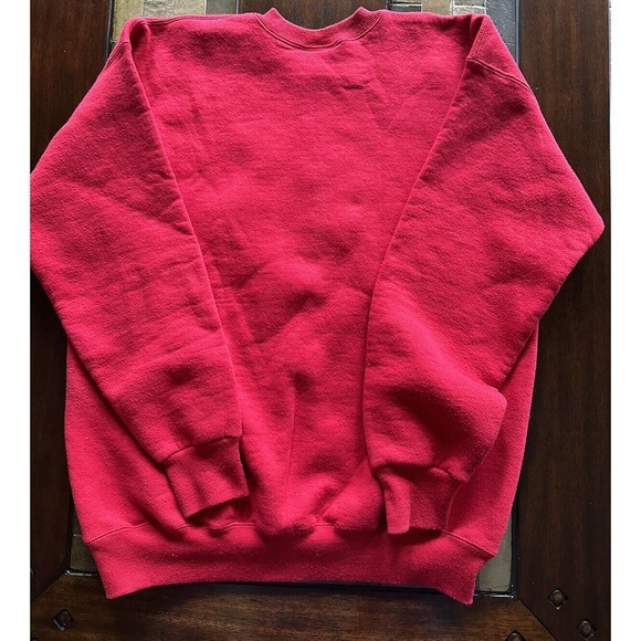 Hard Rock Cafe Chicago Save The Planet By Lee Red Sweatshirt VTG sz XL USA - Picture 4 of 4